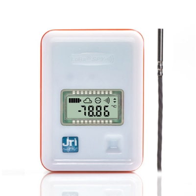 Registrador de temperatura inalámbrico JRI, modelo LoRa SPY T3, sonda externa de temperatura -200 a 0 C, pantalla LCD
