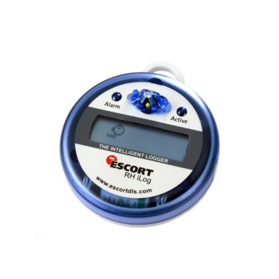 Registrador de temperatura y humedad Escort, con pantalla LCD, rango: -40 a 70 C, iLog